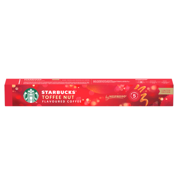 Starbucks® Toffee Nut Latte By Nespresso® (10 Capsules Per Box)
